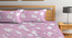 Hounds_Tooth   Multicolour Floral 300 TC Cotton Blend Fitted Double Bedsheet with 2 Pillow Covers (King Size, Multi) by Urban Ladder - Design 1 Full View - 897672