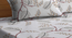 Tetris   Multicolour Floral 300 TC Cotton Blend Fitted Double Bedsheet with 2 Pillow Covers (King Size, Multi) by Urban Ladder - - 
