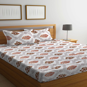 Bedsheets In Bangalore Design Multi TC Cotton Blend King Size Bedsheet