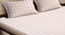 Amaran   Multicolour Geometric 300 TC Cotton Blend Fitted Double Bedsheet with 2 Pillow covers (King Size, Multi) by Urban Ladder - - 