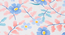 Euler   Multi Floral 300 TC Cotton Blend Fitted Double Bedsheet with 2 Pillow Covers (King Size, Multi) by Urban Ladder - - 