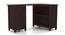 Dickens Corner Desk (Mahogany Finish) by Urban Ladder - Cross View Design 1 - 89859