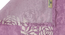 Miro   Purple Floral 400 TC Pure Cotton Double Bedsheet with 2 Pillow Covers (Beige, King Size) by Urban Ladder - - 