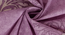 Miro   Purple Floral 400 TC Pure Cotton Double Bedsheet with 2 Pillow Covers (Beige, King Size) by Urban Ladder - - 