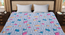 Nora   Multicolour Geometric 300 TC Cotton Blend Double Bedsheet with 2 Pillow Covers (King Size, Multi) by Urban Ladder - Design 1 Full View - 898785