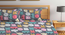 Mario   Multicolour Cartoon Characters 300 TC Cotton Blend Double Bedsheet with 2 Pillow Covers (King Size, Multi) by Urban Ladder - - 