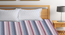Olyn   Multicolour Abstract 300 TC Cotton Blend Double Bedsheet with 2 Pillow Covers (King Size, Multi) by Urban Ladder - Design 1 Full View - 898917