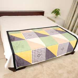 Single Bedsheet Design Multicolor GSM Wool Single Size Blanket