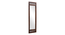 plato solid wood standing mirror in  brown colour (Brown) by Urban Ladder - - 