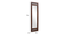 plato solid wood standing mirror in  brown colour (Brown) by Urban Ladder - - 