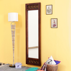 Wodehouse Design Wodehouse Brown Solid Wood Wall Mirror