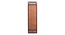 wodehouse solid wood mirror in  brown colour (Brown) by Urban Ladder - - 