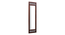 wodehouse solid wood mirror in  brown colour (Brown) by Urban Ladder - - 
