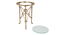 ovolo  Side Table (Polished Finish) by Urban Ladder - Design 1 Side View - 899231