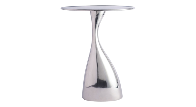 kelly  Side Table (Glossy Finish) by Urban Ladder - Design 1 Side View - 899294
