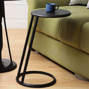 Austen Metal Side Table in Polished Finish-image-5