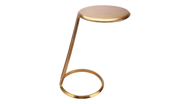 Bradbury Side Table (Polished Finish) by Urban Ladder - Design 1 Side View - 899340