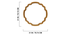 Novebuk Wall Mirror (Gold) by Urban Ladder - Design 1 Dimension - 899388