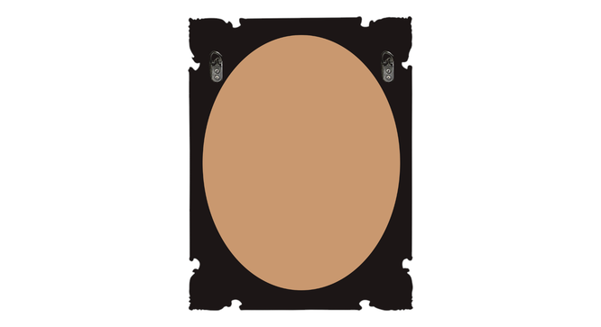 Dual Town Wall Mirror (Gold) by Urban Ladder - Ground View Design 1 - 899403