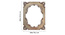 Iron Jali Wall Mirror (Silver) by Urban Ladder - Design 1 Dimension - 899414
