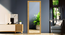 Yuko Wall Mirror (Brown) by Urban Ladder - Design 1 - 899425