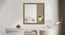 Ignacio Wall Mirror (Gold) by Urban Ladder - Design 1 - 899526