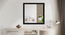 Darya Wall Mirror (Black) by Urban Ladder - Design 1 - 899527