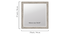 Garett Wall Mirror (Silver) by Urban Ladder - Design 1 Dimension - 899584
