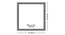 Carmella Wall Mirror (Silver) by Urban Ladder - Design 1 Dimension - 899588