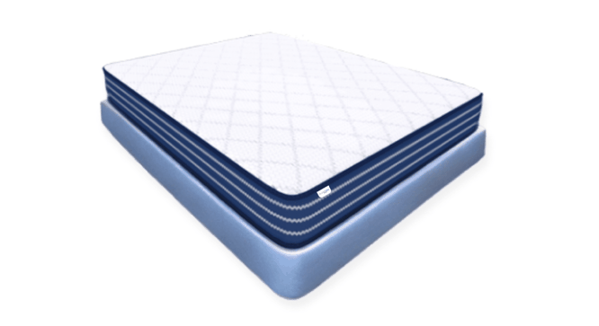 Ortho Pocket Spring Mattress - Queen Size (Queen Mattress Type, 75 x 60 in Mattress Size, 10 in Mattress Thickness (in Inches)) by Urban Ladder - - 