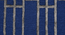 NAVY Wool Lineation 4X6 Feet Hand-Tufted Rug Carpet (Navy, 4 x 6 Feet Carpet Size) by Urban Ladder - - 