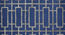 NAVY Wool Lineation 4X6 Feet Hand-Tufted Rug Carpet (Navy, 4 x 6 Feet Carpet Size) by Urban Ladder - - 
