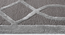 Medium Gray  Wool Lineation 8X10 Feet Hand-Tufted Rug Carpet (Medium Grey, 4 x 6 Feet Carpet Size) by Urban Ladder - - 