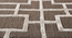 Brown  Wool Lineation 8X10 Feet Hand-Tufted Rug Carpet (Brown, 4 x 6 Feet Carpet Size) by Urban Ladder - - 