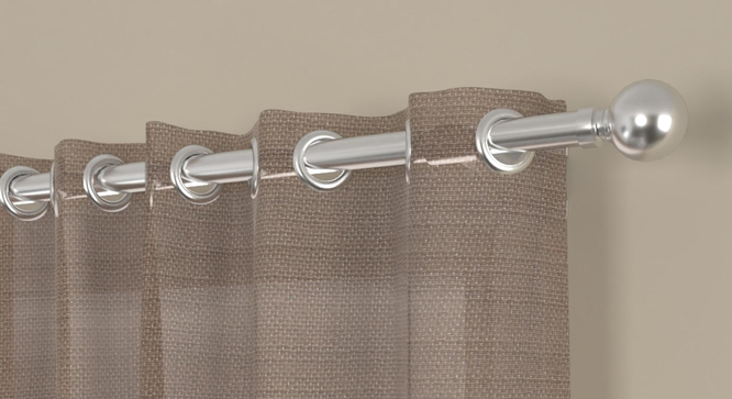 Dove Long Door Curtain (Blue) by Urban Ladder - Front View Design 1 - 902886