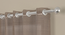 Dove Long Door Curtain (Blue) by Urban Ladder - Front View Design 1 - 902886