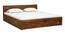 Monaco Solid Wood Box Storage Bed (Queen Bed Size, Box Storage Type, PROVINCIAL TEAK Finish) by Urban Ladder - Design 1 - 