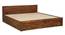 Monaco Solid Wood Box Storage Bed (Queen Bed Size, Box Storage Type, PROVINCIAL TEAK Finish) by Urban Ladder - Cross View Design 1 - 