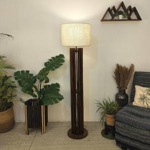 Ventus Beige Jute Floor Lamp with Beige Jute Base-image-42