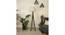 Triune Beige Jute Floor Lamp with Beige Jute Base (Brown) by Urban Ladder - - 