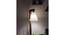 Accent Beige Jute Floor Lamp with Beige Jute Base (Brown) by Urban Ladder - - 