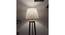 Adrienne Beige Jute Floor Lamp with Beige Jute Base (Brown) by Urban Ladder - - 