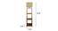 Raphael Beige Jute Floor Lamp with Beige Jute Base (Brown) by Urban Ladder - - 
