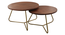 nestura Coffee table (Gold Finish) by Urban Ladder - - 
