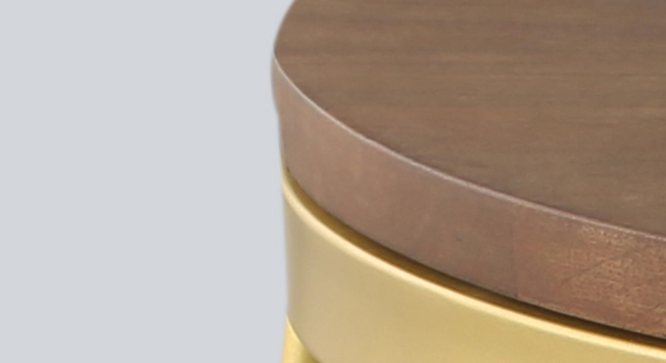 oodles Side Table (Gold Epl Finish) by Urban Ladder - - 
