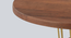 andes Side Table (Gold Epl Finish) by Urban Ladder - - 