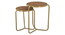 constellation Nested Table (Gold Epl Finish) by Urban Ladder - - 