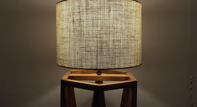 Spectre  Floor Lamp (Beige) by Urban Ladder - Front View Design 1 - 906783