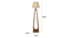 Cavern  Floor Lamp (Beige) by Urban Ladder - Design 1 Dimension - 906807
