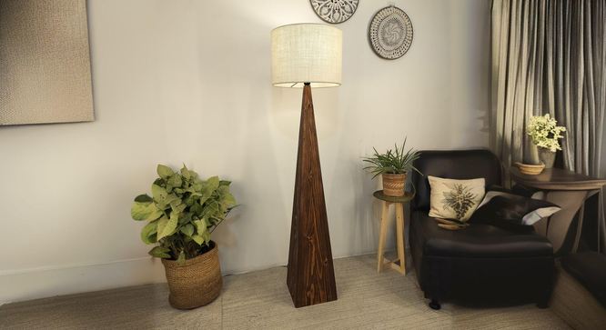 Monolith  Floor Lamp (Beige) by Urban Ladder - Ground View Design 1 - 906834
